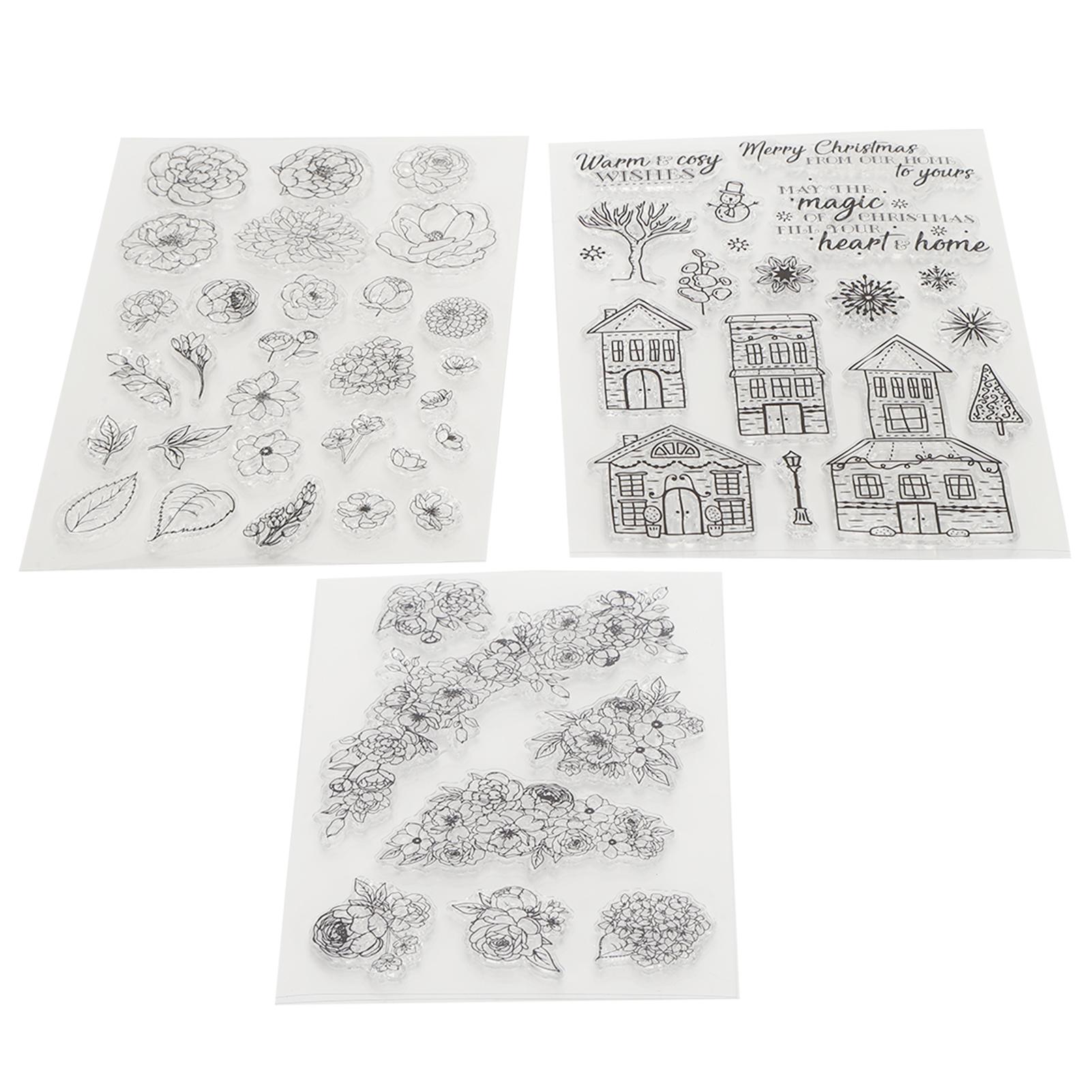 3Pcs Transparent Stamp Rubber TPR DIY Journal Album Decoration Craft Gifts Accessories
3Pcs Transparent Stamp Rubber TPR DIY Journal Album Decoration Craft Gifts Accessories