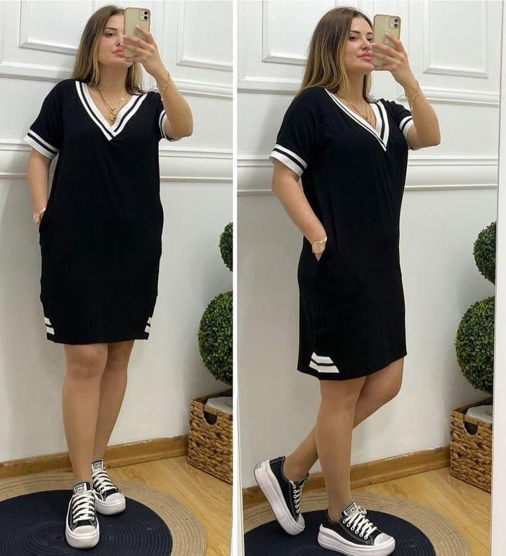 Женское вискозное платье длиной до колена с V-образным вырезом и детальными карманами S
Женское вискозное платье длиной до колена с V-образным вырезом и детальными карманами S