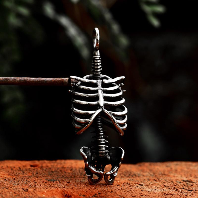 BEIER 2023 New Fashion Stainless Steel Skull Rib Skeleton Pendant For Men Punk Biker Vintage Retro Jewelry For Men Wholesale
BEIER 2023 New Fashion Stainless Steel Skull Rib Skeleton Pendant For Men Punk Biker Vintage Retro Jewelry For Men Wholesale