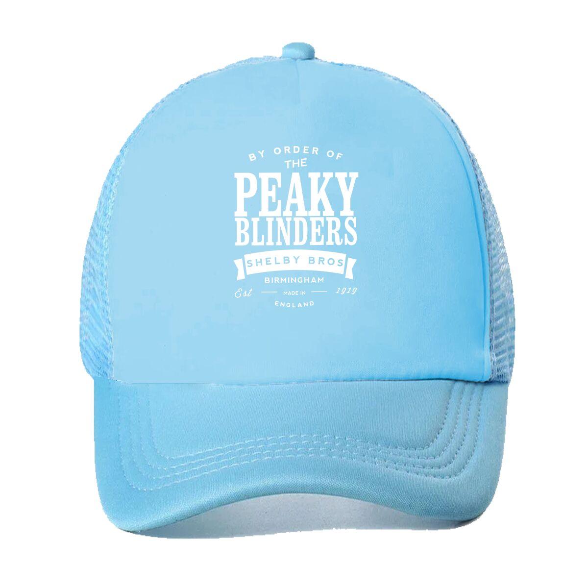 Peaky Blinders Shelby Bros Birmingham design, celebrating a popular TV series and its unique art sty Mesh Baseball Cap One Size
Peaky Blinders Shelby Bros Birmingham design, celebrating a popular TV series and its unique art sty Mesh Baseball Cap One Size