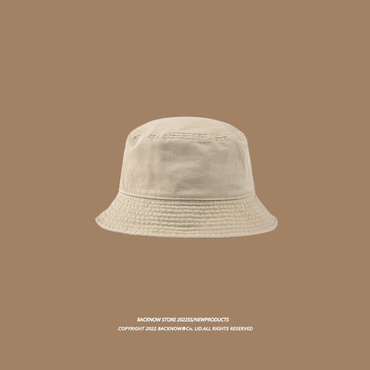 Весенне-летняя ретро однотонная солнцезащитная панама с мягким верхом, черная шляпа-ведро, мужская и женская универсальная, для лица, с маленьким козырьком M(56-58cm)