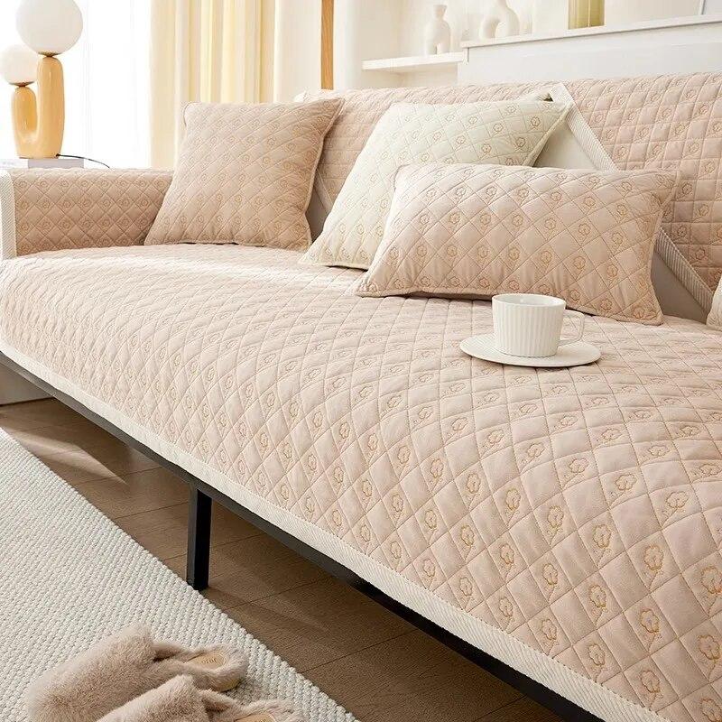 Матовый бархатный чехол для дивана с вышивкой, всесезонный универсальный чехол, противоскользящий коврик для дивана, удобный удобный мягкий L-образный чехол для дивана 70x70cm 1pcs
Матовый бархатный чехол для дивана с вышивкой, всесезонный универсальный чехол, противоскользящий коврик для дивана, удобный удобный мягкий L-образный чехол для дивана 70x70cm 1pcs