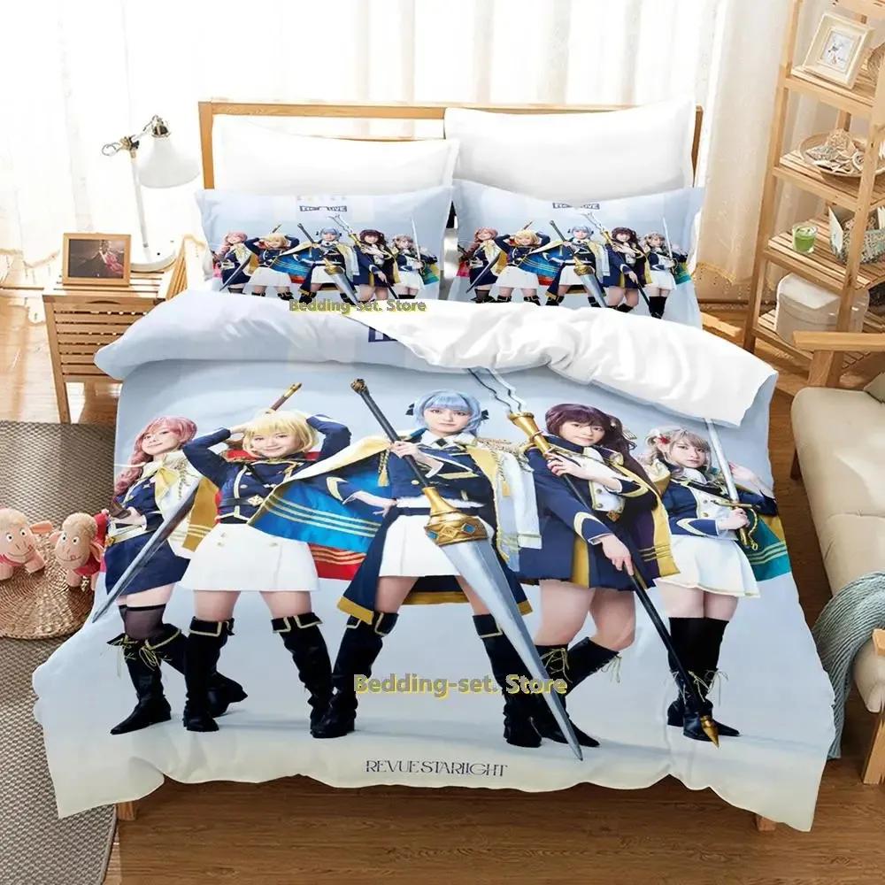 2023 Shoujo Kageki Revue Starlight Bedding Set Cartoon Anime three-piece set Adult Kid Bedroom Duvetcover Sets 3D Kawaii Girl 70x133cm 2pcs
2023 Shoujo Kageki Revue Starlight Bedding Set Cartoon Anime three-piece set Adult Kid Bedroom Duvetcover Sets 3D Kawaii Girl 70x133cm 2pcs
