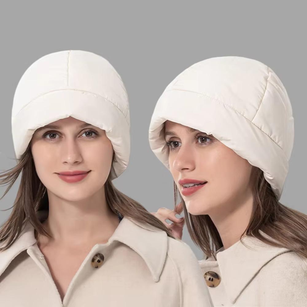 Ear Protection Down Beanies Hat Soft Postpartum Windproof hat Headgear Quilted Fluffy Cap Autumn світло-фіолетового кольору
Ear Protection Down Beanies Hat Soft Postpartum Windproof hat Headgear Quilted Fluffy Cap Autumn світло-фіолетового кольору