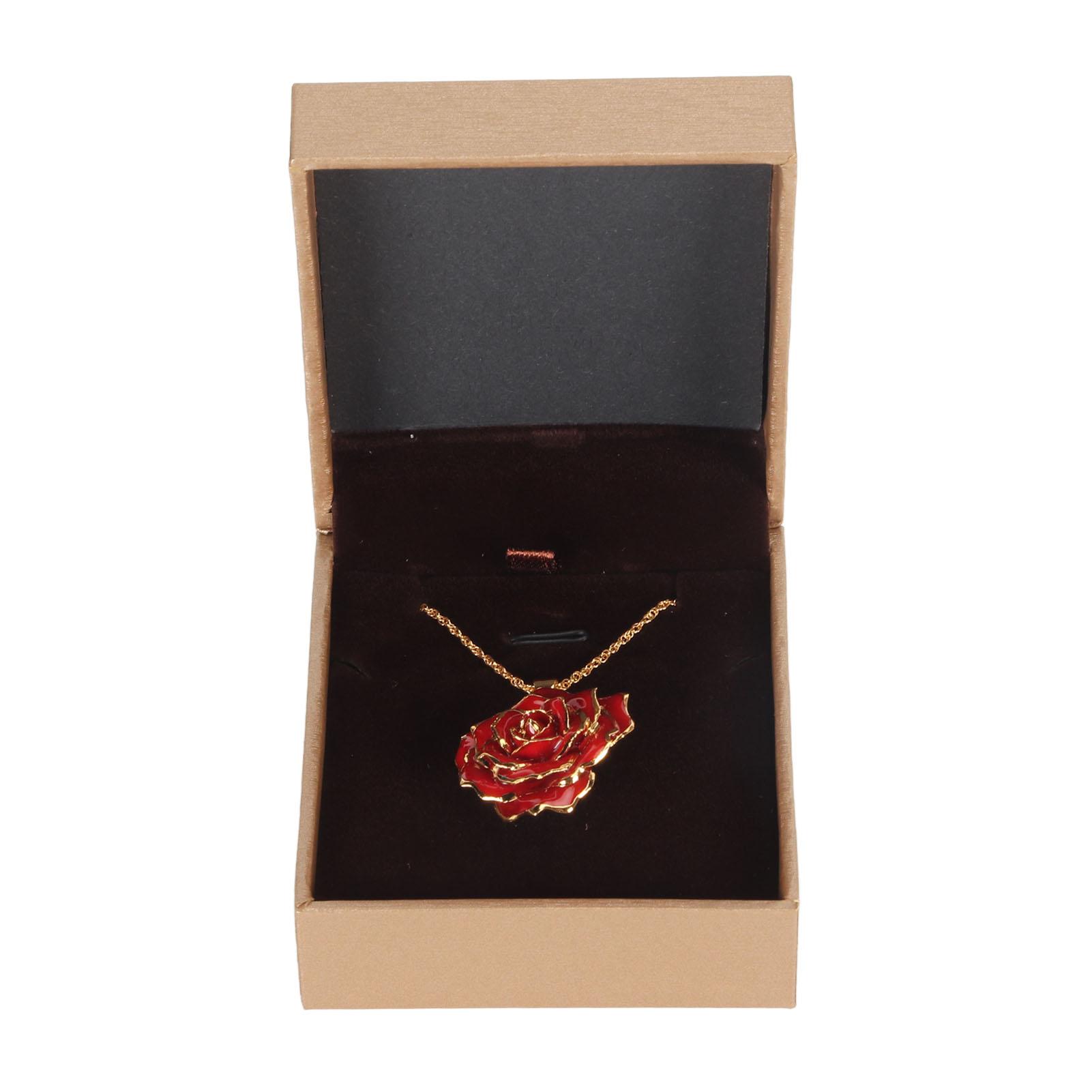 Ожерелье с розовым золотом, посвященное 24-каратному золоченному ожерелью с подвеской в виде розы для женщин, девочек и матерей
Ожерелье с розовым золотом, посвященное 24-каратному золоченному ожерелью с подвеской в виде розы для женщин, девочек и матерей