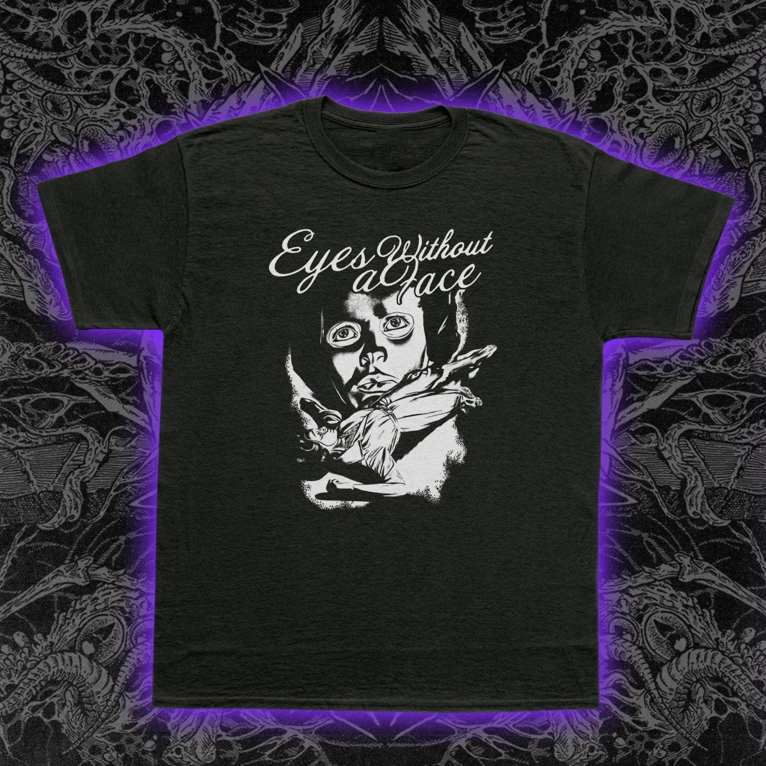 Eyes Without a Face TShirt 1960 Horror Film French Cinema Gothic Graphic Tee New SpringSummer Arrivals Regular Fit Casual Unisex S
Eyes Without a Face TShirt 1960 Horror Film French Cinema Gothic Graphic Tee New SpringSummer Arrivals Regular Fit Casual Unisex S