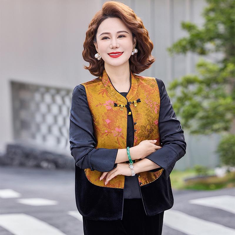 2026 New Style Women s Petite Sleeveless Vest - Spring/Autumn Chinese National Trend for Middle-Aged & Elderly 5XL (150-165 lbs) оранжевый
2026 New Style Women s Petite Sleeveless Vest - Spring/Autumn Chinese National Trend for Middle-Aged & Elderly 5XL (150-165 lbs) оранжевый