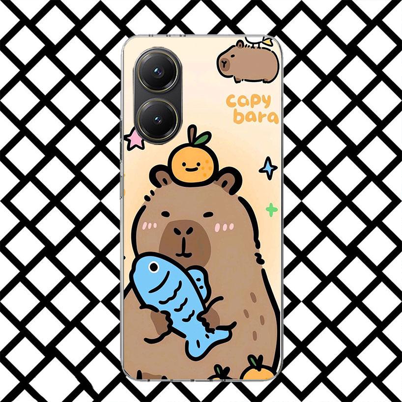 Funny Capybara Cartoon Animal Phone Case for Xiaomi Poco F7 Ultra X7 X6 X5 Pro X4 Gt M8 M7 Redmi 15 15C 13 13C 12 12C Soft Cover Xiaomi Poco M7 4G
Funny Capybara Cartoon Animal Phone Case for Xiaomi Poco F7 Ultra X7 X6 X5 Pro X4 Gt M8 M7 Redmi 15 15C 13 13C 12 12C Soft Cover Xiaomi Poco M7 4G