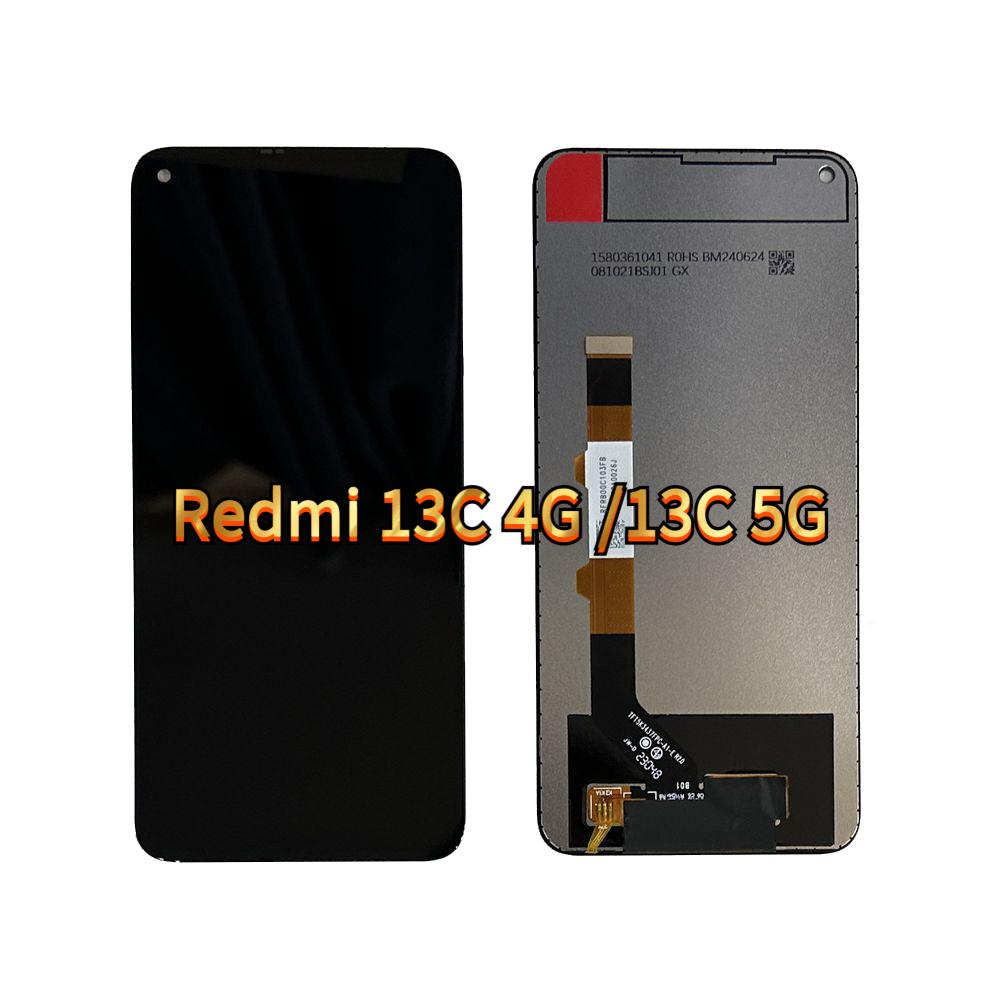 LCD Screen and Digitizer Full Assembly for Redmi 13C 4G 13C 5G
LCD Screen and Digitizer Full Assembly for Redmi 13C 4G 13C 5G
