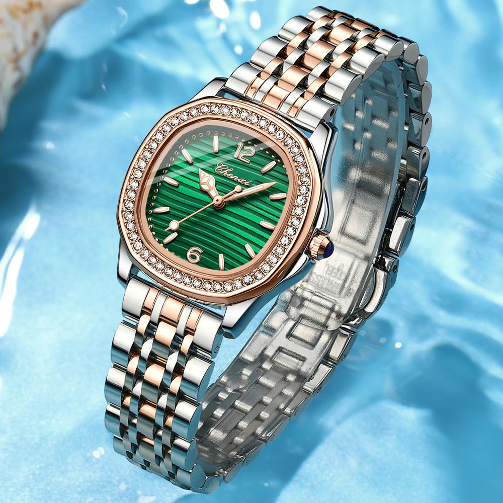 Elegant Women Wristwatch Waterproof Luminous Watch Ladies Stainless Steel Quartz Square Dial Women s Watches Female рожевий
Elegant Women Wristwatch Waterproof Luminous Watch Ladies Stainless Steel Quartz Square Dial Women s Watches Female рожевий