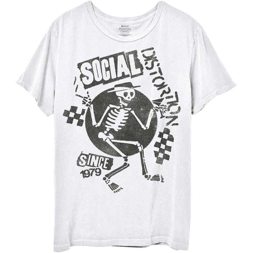Social Distortion T Shirt Speakeasy Checkerboard Band Logo new Official White S
Social Distortion T Shirt Speakeasy Checkerboard Band Logo new Official White S
