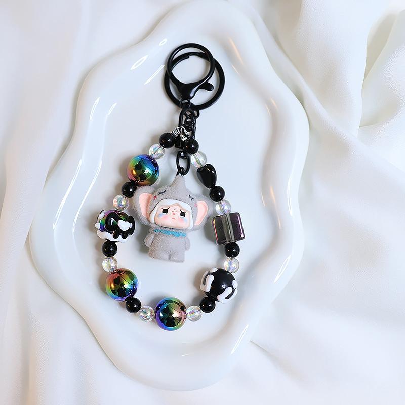 Little Elephant Doll Pendant Keychain Creative Colorful Beaded Phone Chain Universal Mobile Phone Anti Loss Lanyard Gift
Little Elephant Doll Pendant Keychain Creative Colorful Beaded Phone Chain Universal Mobile Phone Anti Loss Lanyard Gift