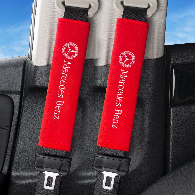 2Pcs Seat Belt Cover Car Styling Cotton Safety Shoulder Protector For Mercedes Benz AMG GLE GLS CLS GLC CLA GLA Auto Accessories
2Pcs Seat Belt Cover Car Styling Cotton Safety Shoulder Protector For Mercedes Benz AMG GLE GLS CLS GLC CLA GLA Auto Accessories