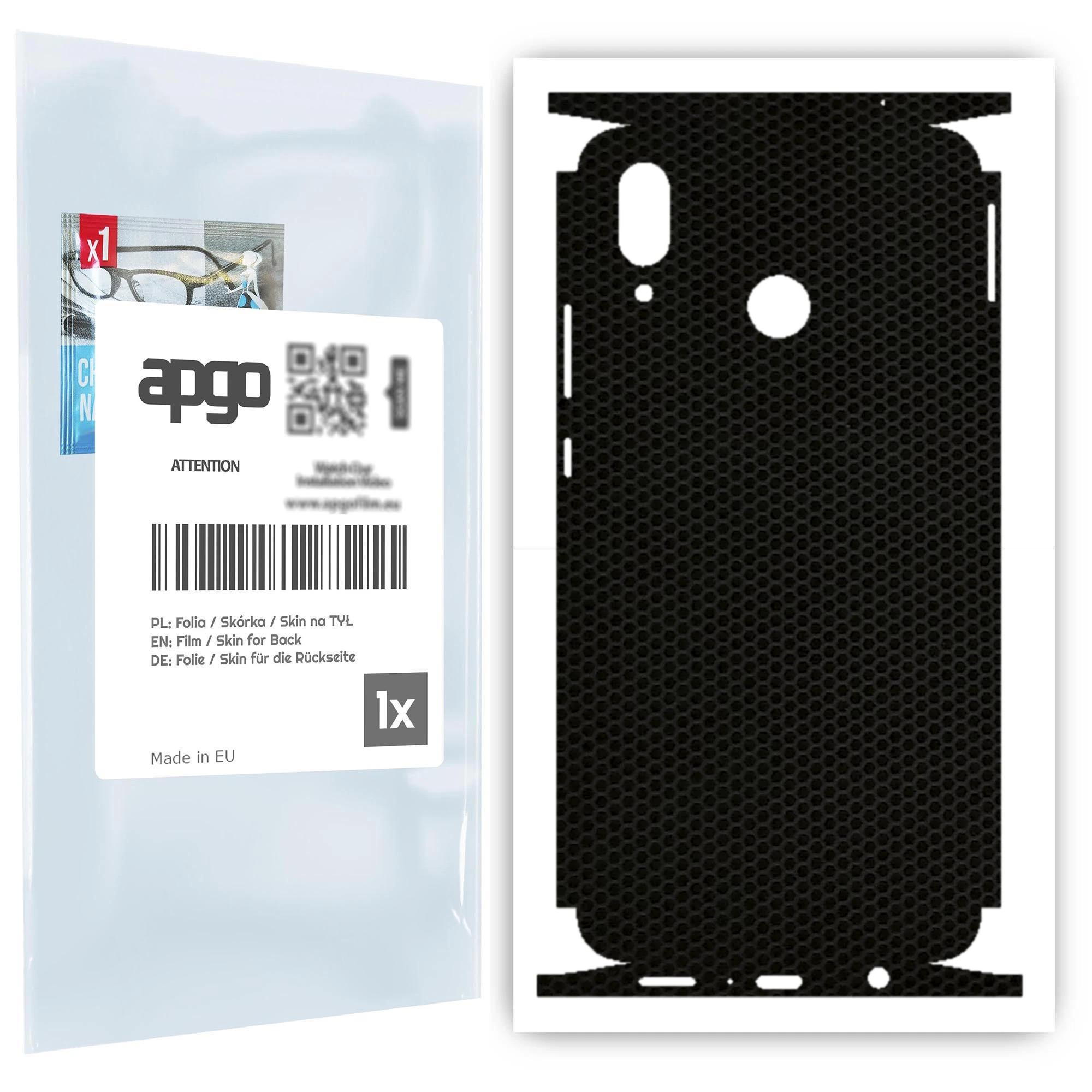 Apgo Protective Skin Sticker for the back+sides compatible with Huawei nova 3, Full Wrap Film, Foil, Vinyl - Pattern Matrix
Apgo Protective Skin Sticker for the back+sides compatible with Huawei nova 3, Full Wrap Film, Foil, Vinyl - Pattern Matrix