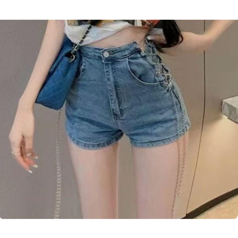 Print Sleeveless Right-Angle Shoulder Vest Instagram Cartoon T-shirt Denim short M
Print Sleeveless Right-Angle Shoulder Vest Instagram Cartoon T-shirt Denim short M