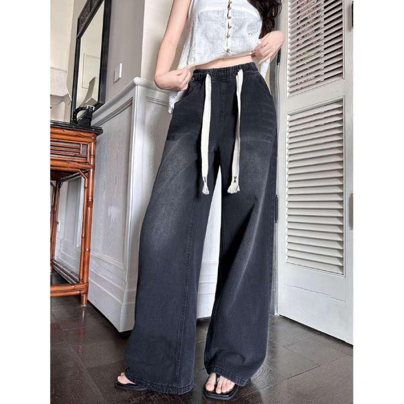 Velvet-Thick Slimming Elastic Waist Loose Jeans for Pear-Shaped Women – Fashionable Straight-Leg Pants S черный серый
Velvet-Thick Slimming Elastic Waist Loose Jeans for Pear-Shaped Women – Fashionable Straight-Leg Pants S черный серый