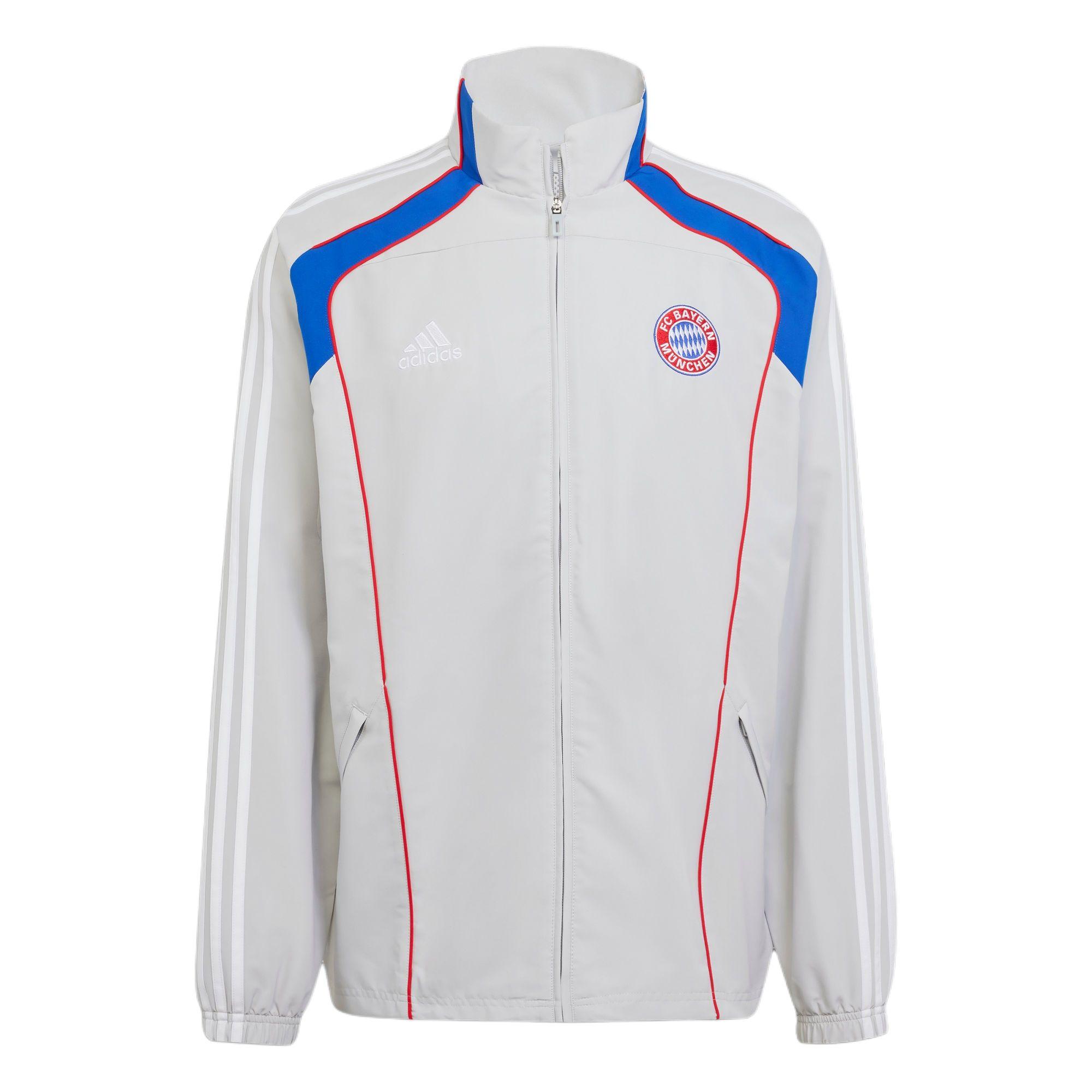Adidas FC Bayern Track Casual Sports Zip Long Sleeve Jacket Men Jackets Silver Gray JF0592 XL
Adidas FC Bayern Track Casual Sports Zip Long Sleeve Jacket Men Jackets Silver Gray JF0592 XL