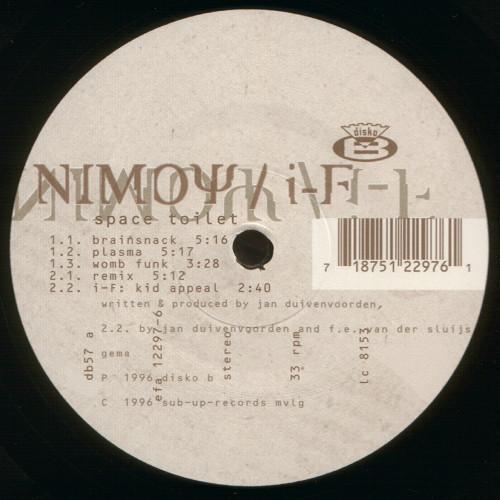 12inch Record NIMOY / I-F - Space Toilet DB57 Disko B 1996 Germany Dance & Electronica Used
12inch Record NIMOY / I-F - Space Toilet DB57 Disko B 1996 Germany Dance & Electronica Used