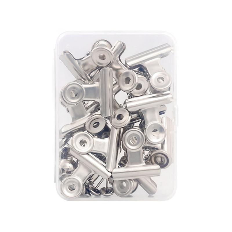 15Pcs Stainless Steel Clip File Paper Clamps Metal Hinge Clip File Paper Clips for Craft Drawing Board Food Bag Clips 1
15Pcs Stainless Steel Clip File Paper Clamps Metal Hinge Clip File Paper Clips for Craft Drawing Board Food Bag Clips 1