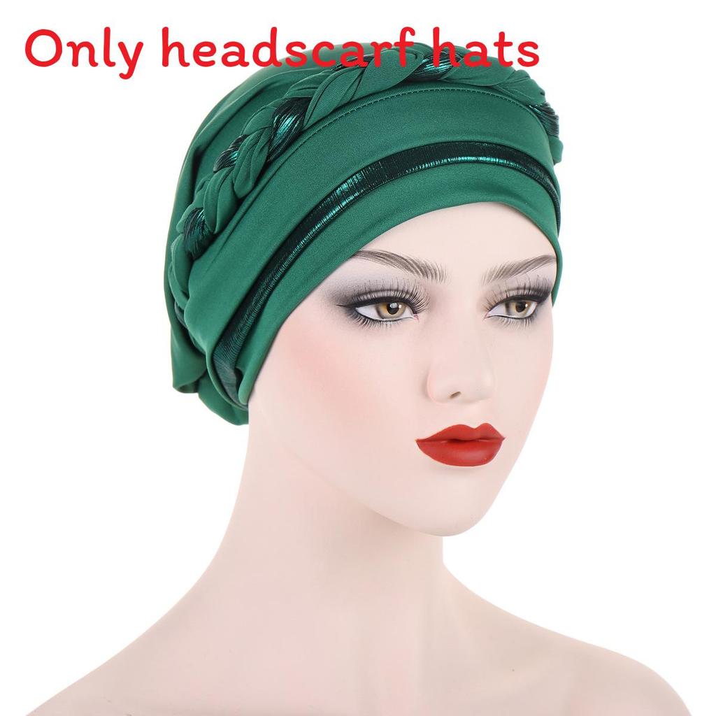 Polyester Casual Headscarf Hat With Breathable Short Braid Design For All Seasons зелений
Polyester Casual Headscarf Hat With Breathable Short Braid Design For All Seasons зелений