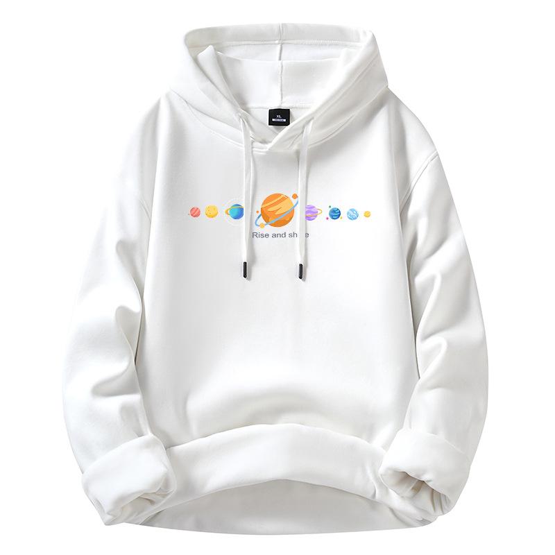 Мужская теплая толстовка с капюшоном, свободная, трендовая, модная толстовка, топы, куртка с принтом «Планета» L: Recommended 110-65kg
Мужская теплая толстовка с капюшоном, свободная, трендовая, модная толстовка, топы, куртка с принтом «Планета» L: Recommended 110-65kg