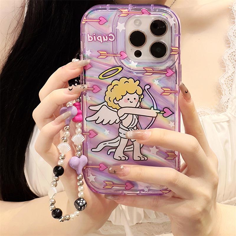 Zhitai iPhone 15 Pro Max Case - Compatible with iPhone 11/13/14, Laser Design with Phantom X Pattern and Bracelet Attachment.
Zhitai iPhone 15 Pro Max Case - Compatible with iPhone 11/13/14, Laser Design with Phantom X Pattern and Bracelet Attachment.