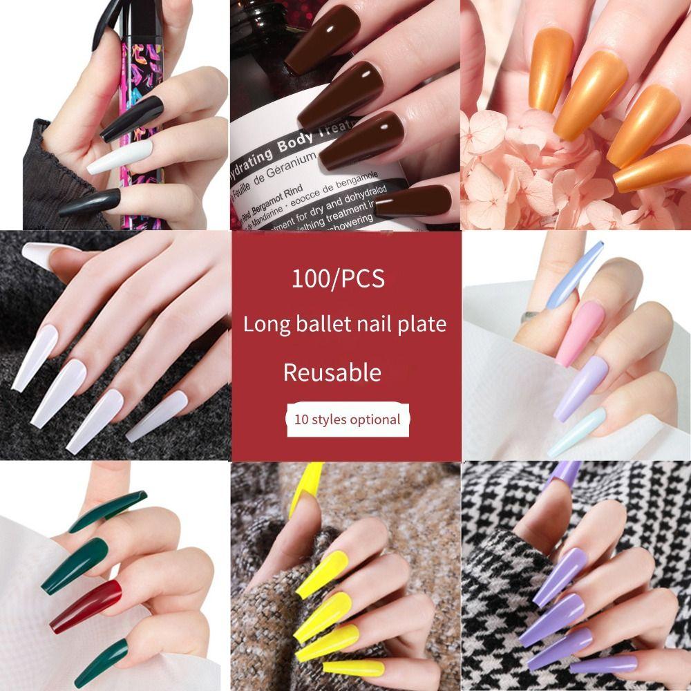 Mixing Artificial Square Long Nail Patches Manicure Decoration Full Cover Nail Art Tips False Nails 1
Mixing Artificial Square Long Nail Patches Manicure Decoration Full Cover Nail Art Tips False Nails 1