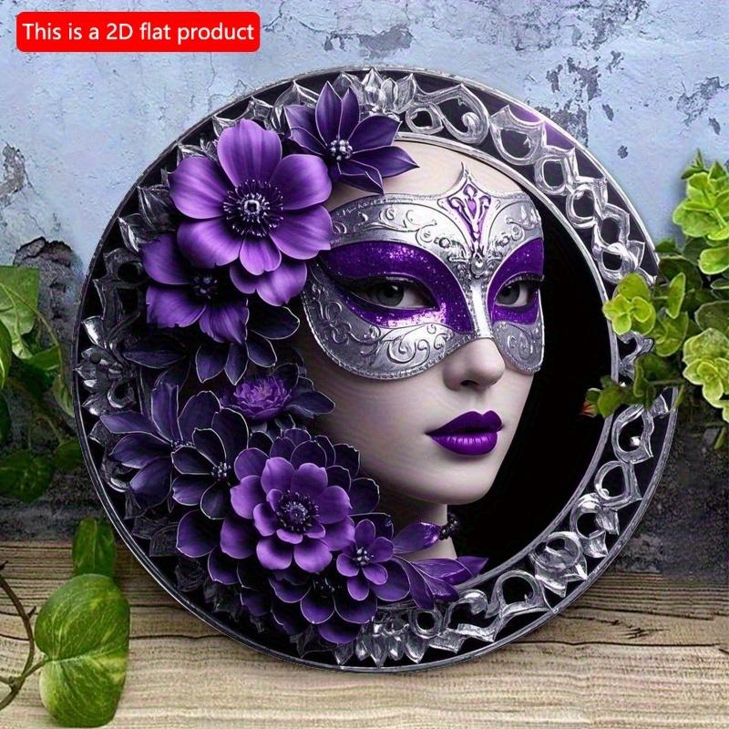 2d Flat 20*20cm Circular Wooden Sign Wall Art, Retro Wooden Logo, Carnival Mask Theme, Suitable for Bar, Kitchen, Coffee, Home, Living Room, Office. 20*20cm
2d Flat 20*20cm Circular Wooden Sign Wall Art, Retro Wooden Logo, Carnival Mask Theme, Suitable for Bar, Kitchen, Coffee, Home, Living Room, Office. 20*20cm