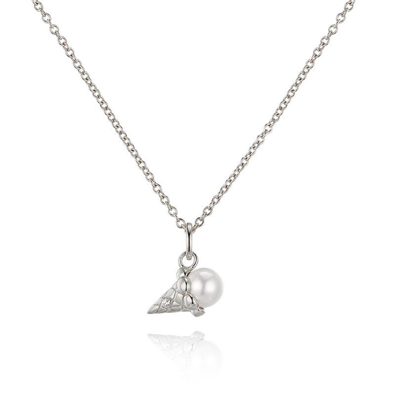 Summer new ice cream necklace S295 sterling silver pearl inlaid niche design feeling cool summer gift for girls 925 silver біле золото кольору
Summer new ice cream necklace S295 sterling silver pearl inlaid niche design feeling cool summer gift for girls 925 silver біле золото кольору
