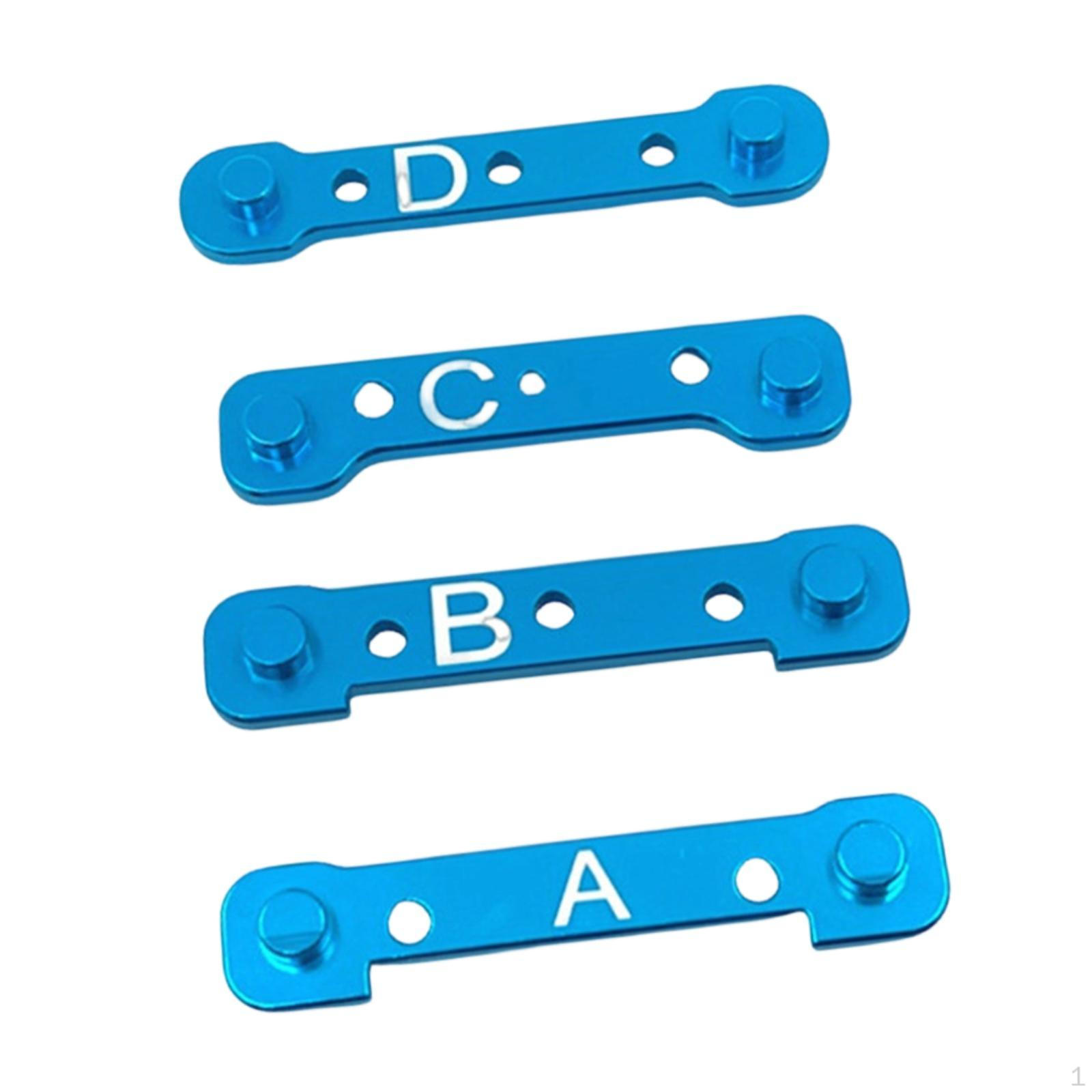 4 Pieces 1/10 RC Car Front Rear Arm Replaces Easy to Install Premium Portable Aluminum Alloy синій
4 Pieces 1/10 RC Car Front Rear Arm Replaces Easy to Install Premium Portable Aluminum Alloy синій