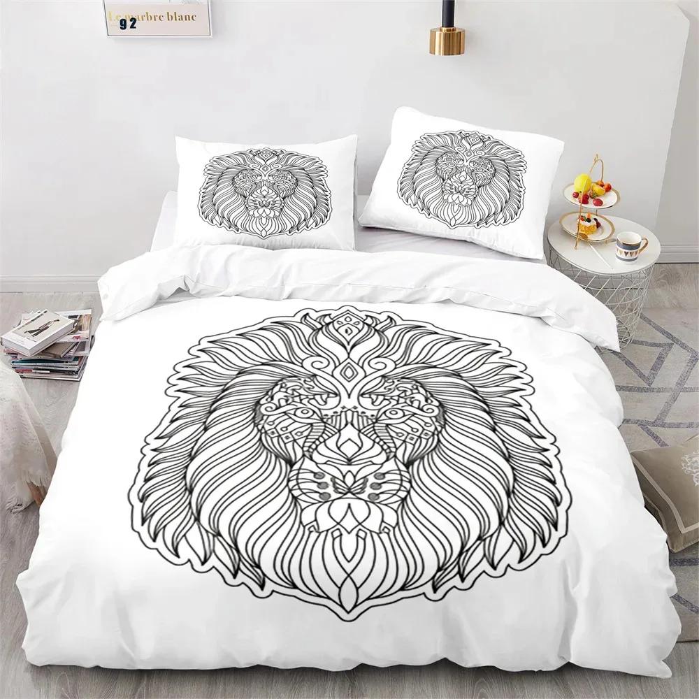 Комплект постельного белья «Лев» с 3D-принтом «Дикие животные в очках» размера «king-size» для взрослых и подростков, комплект постельного белья из полиэстера 70x133cm 2pcs
Комплект постельного белья «Лев» с 3D-принтом «Дикие животные в очках» размера «king-size» для взрослых и подростков, комплект постельного белья из полиэстера 70x133cm 2pcs