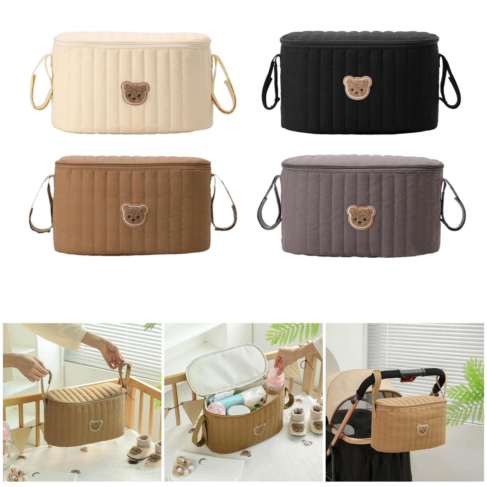 Multifunctional Baby Stroller Hanging Bag Container with Spacious Design Waterproof Fabric for Shopping and Travel чорний
Multifunctional Baby Stroller Hanging Bag Container with Spacious Design Waterproof Fabric for Shopping and Travel чорний
