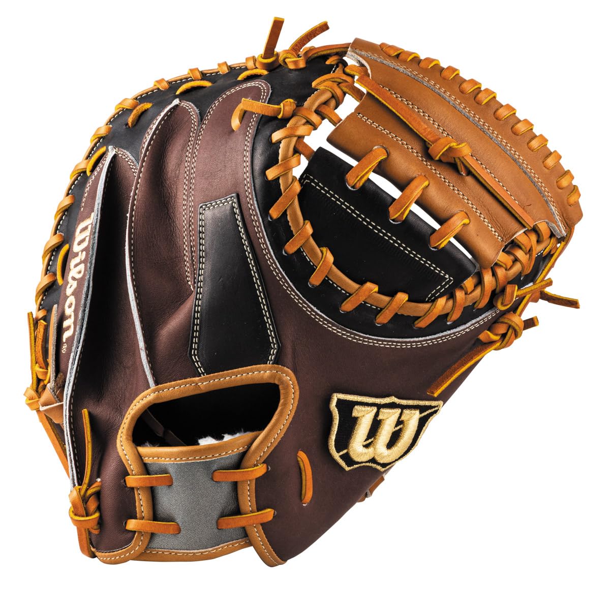 Wilson Baseball The Wannabe Hero CM 33 Black x Dark Brown Catcher s Glove, Model, Right-Handed Throw, (WBW104422)
Wilson Baseball The Wannabe Hero CM 33 Black x Dark Brown Catcher s Glove, Model, Right-Handed Throw, (WBW104422)