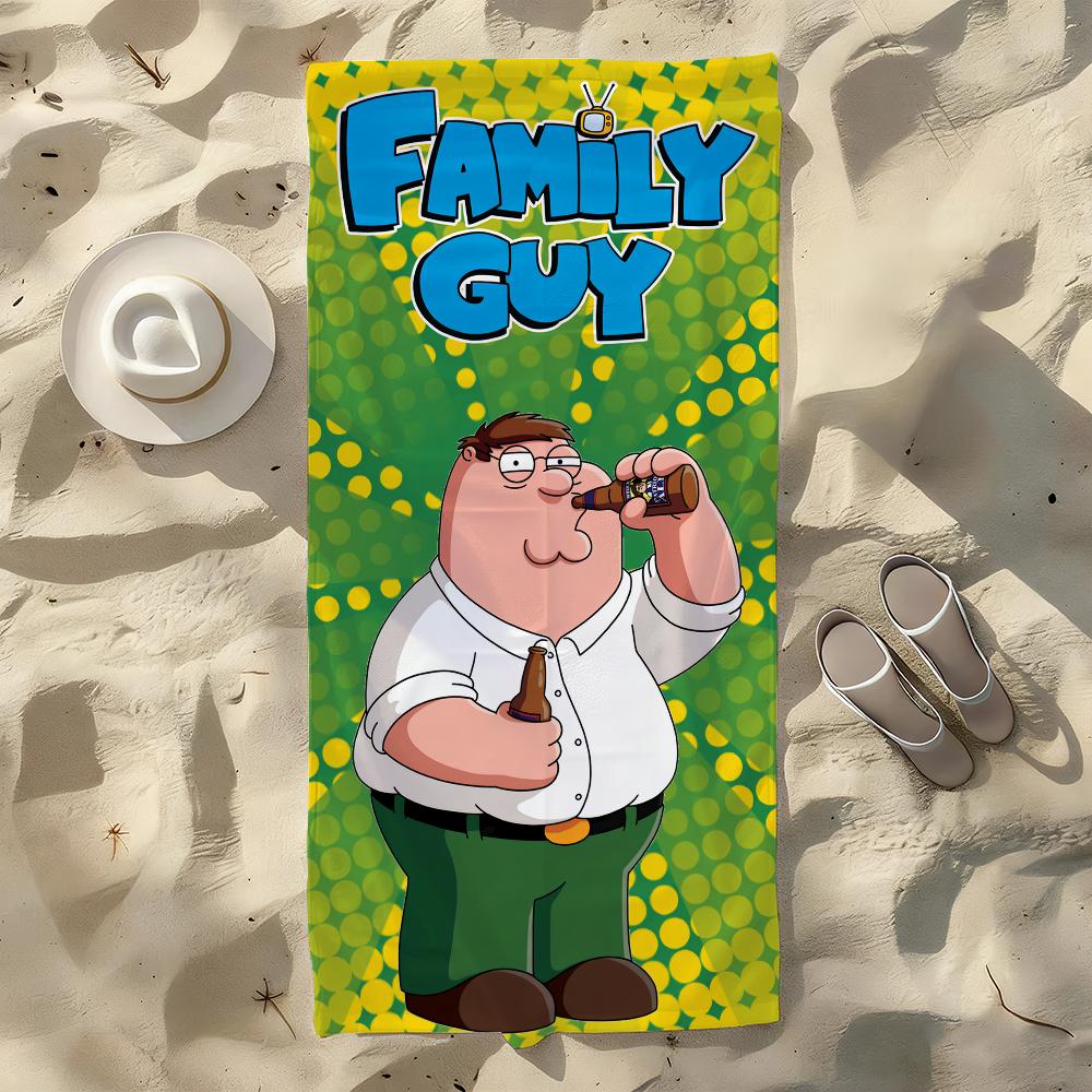 Cartoon F-Family G-Guy Towel For Swim Yoga Gym Quick Drying Soft and skin-friendly Beach Towels All-Season W30*H60(CM)
Cartoon F-Family G-Guy Towel For Swim Yoga Gym Quick Drying Soft and skin-friendly Beach Towels All-Season W30*H60(CM)