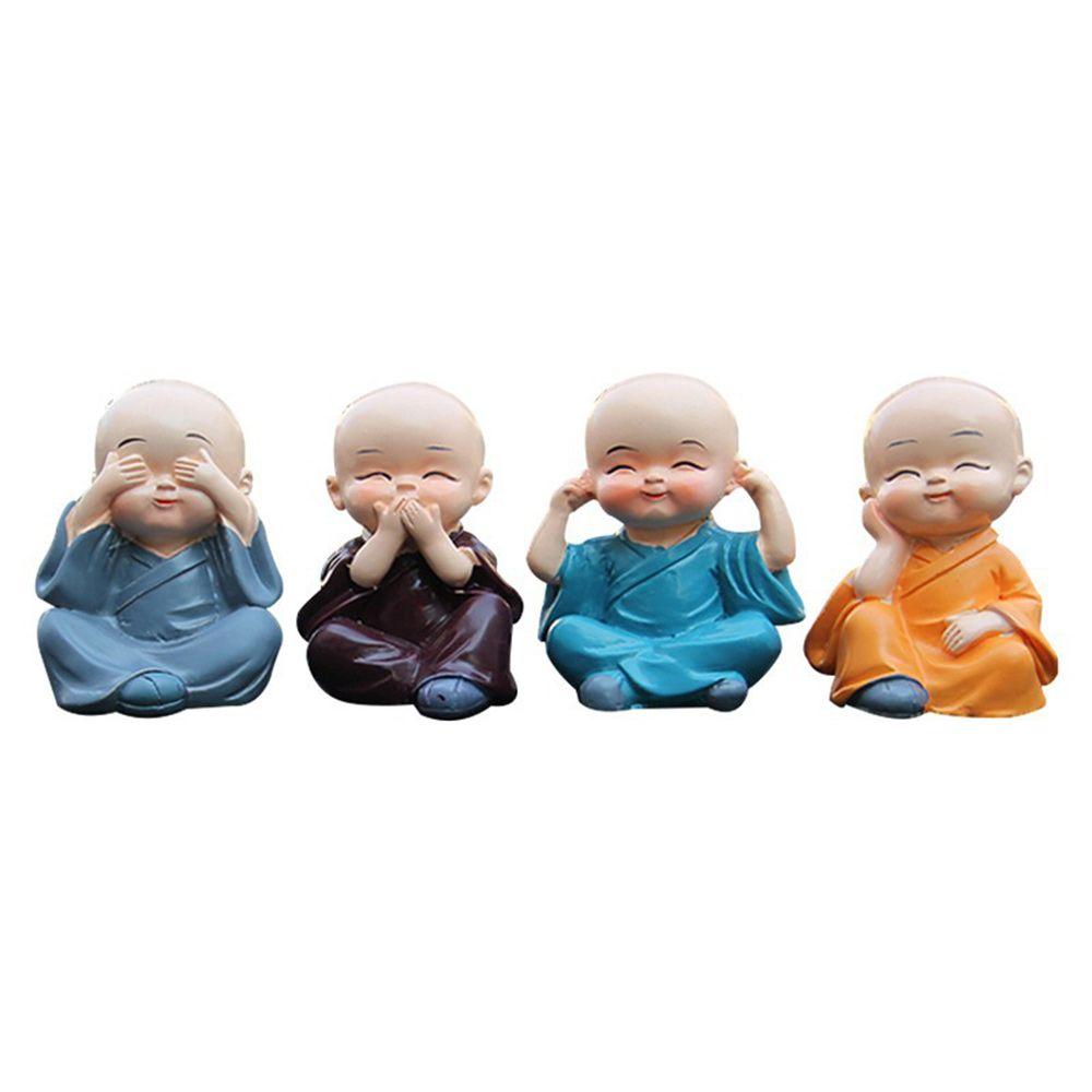 4Pcs/Set Pendants Expression Home Cartoon Creative Gift Monk Kung Fu Figure Car Ornament Resin
4Pcs/Set Pendants Expression Home Cartoon Creative Gift Monk Kung Fu Figure Car Ornament Resin