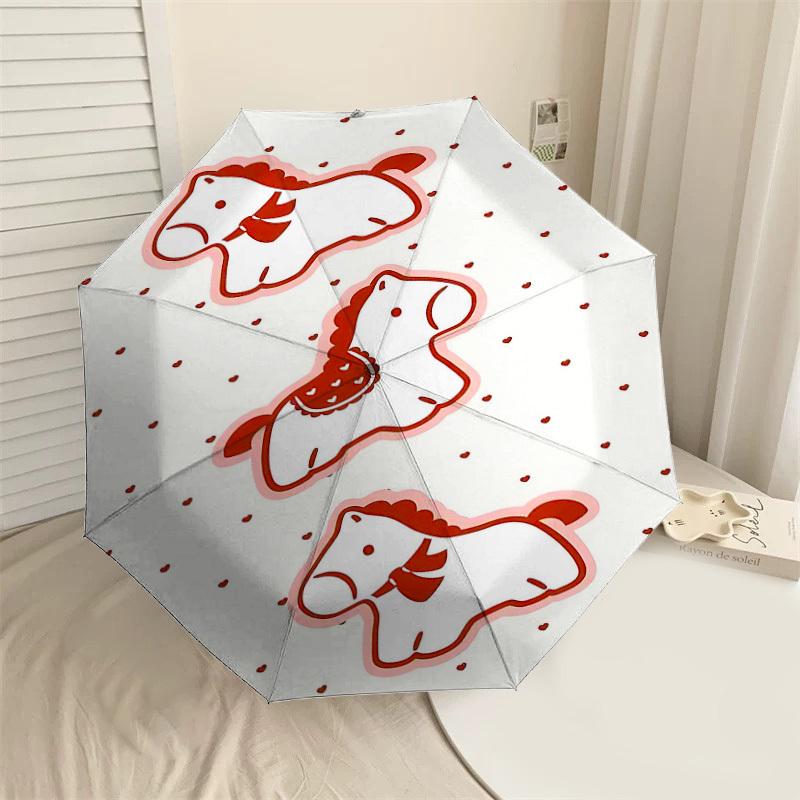1PC Horse Pattern Umbrella-8-Rib Reinforced Portable Folding Travel Suitable for All Seasons Outdoor Daily Use-J383
1PC Horse Pattern Umbrella-8-Rib Reinforced Portable Folding Travel Suitable for All Seasons Outdoor Daily Use-J383