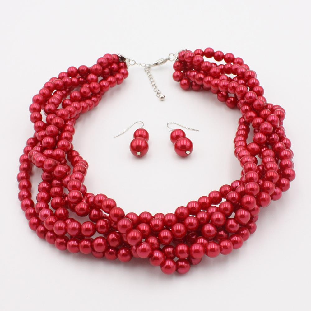 eBay fashion highlight ABS plastic imitation pearl woven necklace popular червоний
eBay fashion highlight ABS plastic imitation pearl woven necklace popular червоний