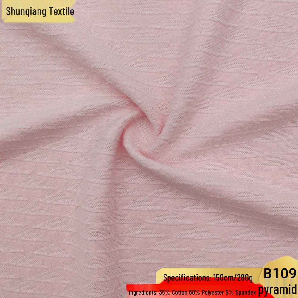 280g Knitted Jacquard TR Stretch Fabric - Dark Pyramid Triangle Satin Stripe for Casual Wear Sample Price (25 RMB/m)
280g Knitted Jacquard TR Stretch Fabric - Dark Pyramid Triangle Satin Stripe for Casual Wear Sample Price (25 RMB/m)