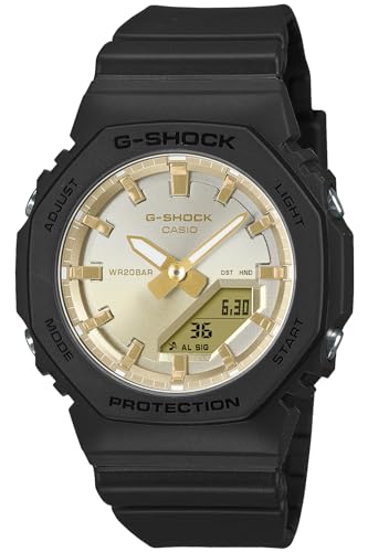 Casio GMA-P2100 Wristwatch, Minimal Size, Metallic, black/gold, sports
Casio GMA-P2100 Wristwatch, Minimal Size, Metallic, black/gold, sports
