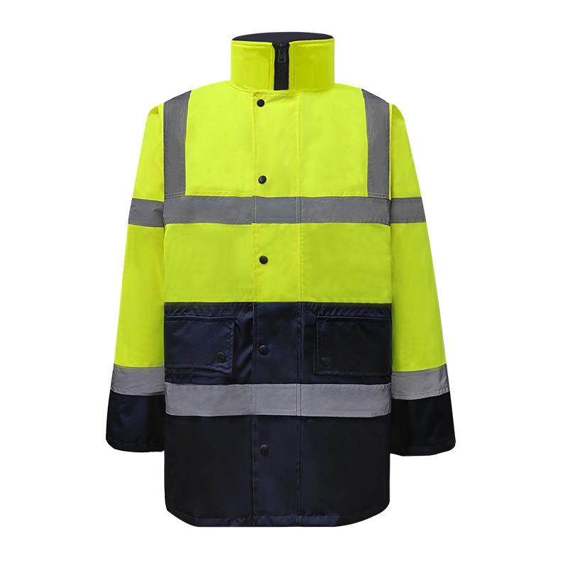 Custom Waterproof Reflective Safety Jacket for Autumn and Winter 2XL
Custom Waterproof Reflective Safety Jacket for Autumn and Winter 2XL
