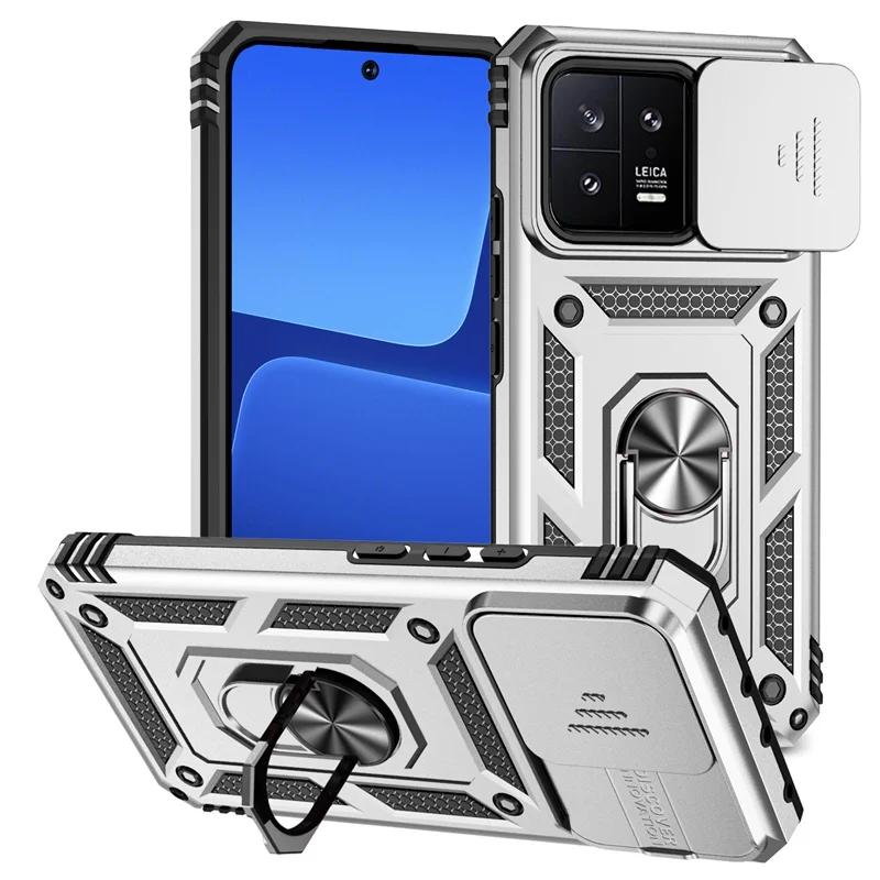 Slide Camera Protect Case For Xiaomi Mi 13t Pro Mi13t Mi 13 t Pro Ring Holder Kickstand Armor Cover For Xiaomi Mi 13 Pro Cases For Mi 13T Pro серебряный
Slide Camera Protect Case For Xiaomi Mi 13t Pro Mi13t Mi 13 t Pro Ring Holder Kickstand Armor Cover For Xiaomi Mi 13 Pro Cases For Mi 13T Pro серебряный