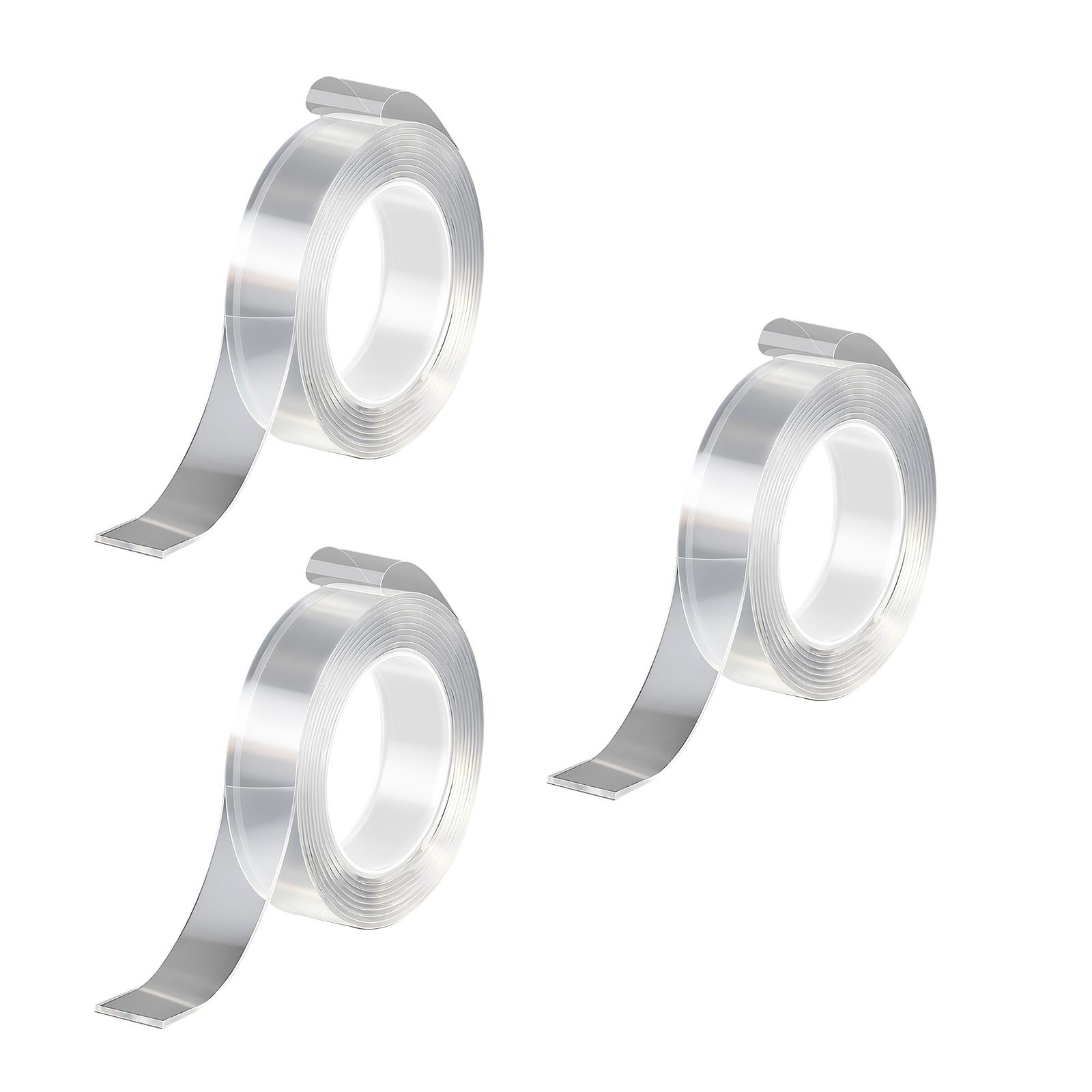 3Pcs Clear Double Sided Adhesive Tape Heat Resistant Mounting Strips For Securing Power Strips Home Organization
3Pcs Clear Double Sided Adhesive Tape Heat Resistant Mounting Strips For Securing Power Strips Home Organization