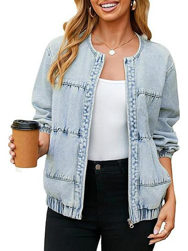 Women s European & American Patchwork Denim Cardigan - Spring/Fall 2025 Collection Small
Women s European & American Patchwork Denim Cardigan - Spring/Fall 2025 Collection Small