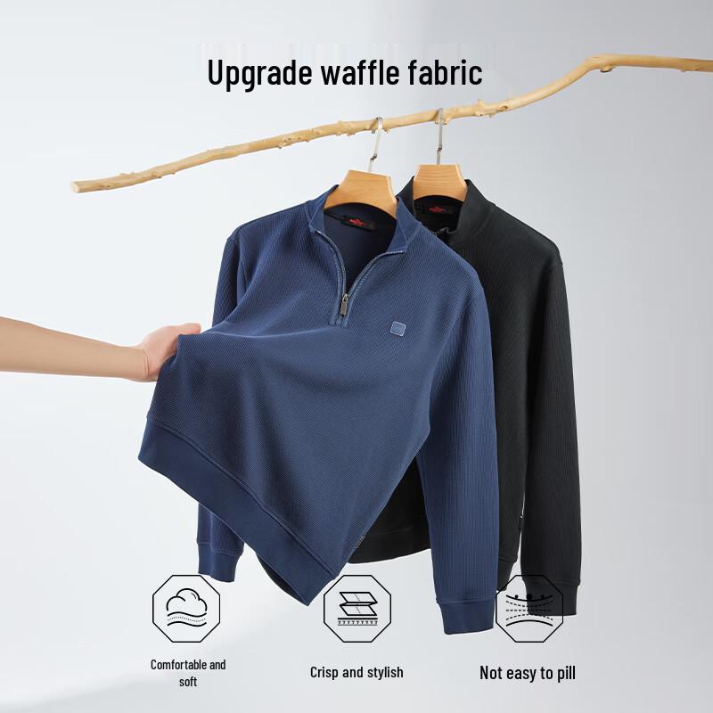 Septwolves Men s Stand-Collar Half-Placket Long Sleeve Sweatshirt 3XL
Septwolves Men s Stand-Collar Half-Placket Long Sleeve Sweatshirt 3XL