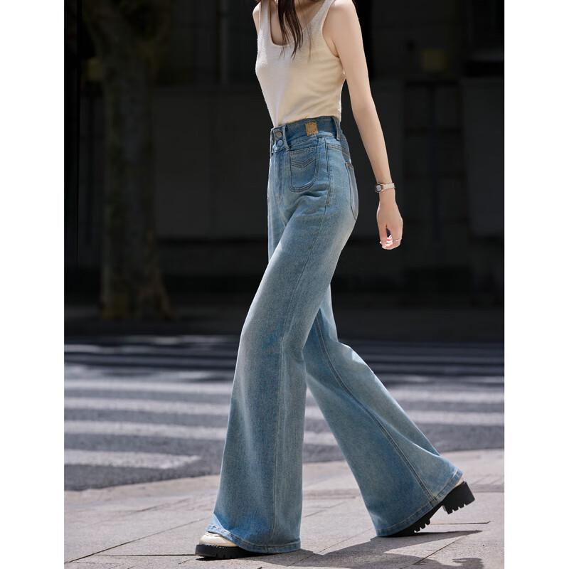 Shangjing Women s High-Waist Vintage Washed Bootcut Jeans XL
Shangjing Women s High-Waist Vintage Washed Bootcut Jeans XL
