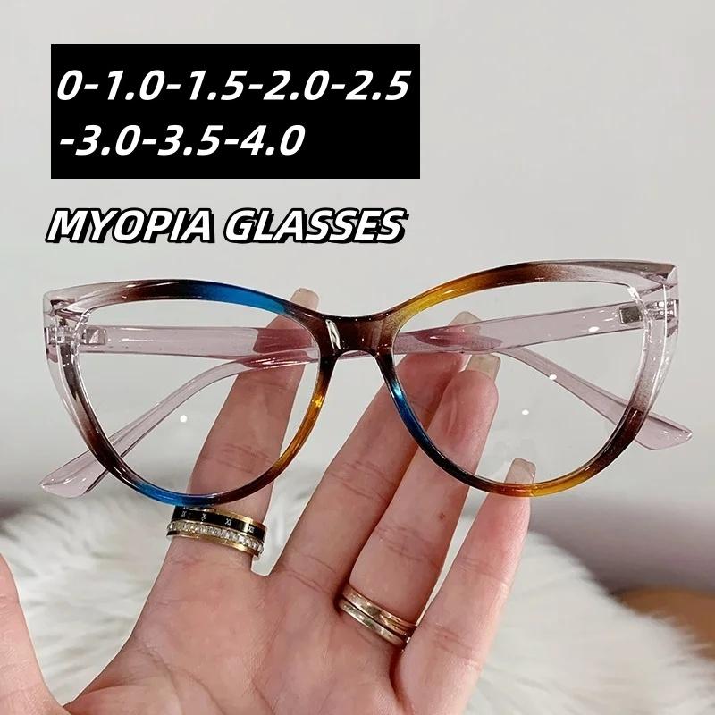Vintage High Definition Cat Eye Myopia Glasses Anti Blue Light Short Sight Eyeglasses Ultra Light Minus Sight Eyewear 0 To -4.0 0 прозорий
Vintage High Definition Cat Eye Myopia Glasses Anti Blue Light Short Sight Eyeglasses Ultra Light Minus Sight Eyewear 0 To -4.0 0 прозорий