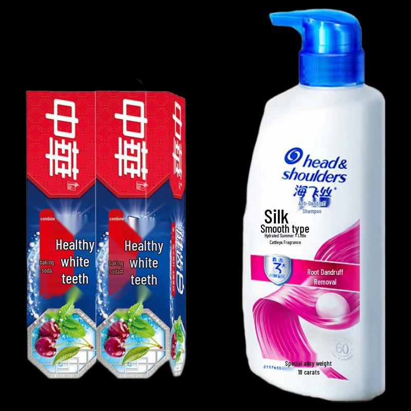 Zhonghua Healthy White Toothpaste & Anti-Dandruff Shampoo Refreshing Set
Zhonghua Healthy White Toothpaste & Anti-Dandruff Shampoo Refreshing Set