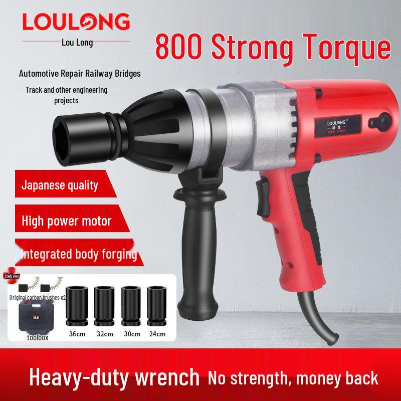 Japan Lou 220V High-Torque Industrial Impact Wrench for Auto Repair
Japan Lou 220V High-Torque Industrial Impact Wrench for Auto Repair