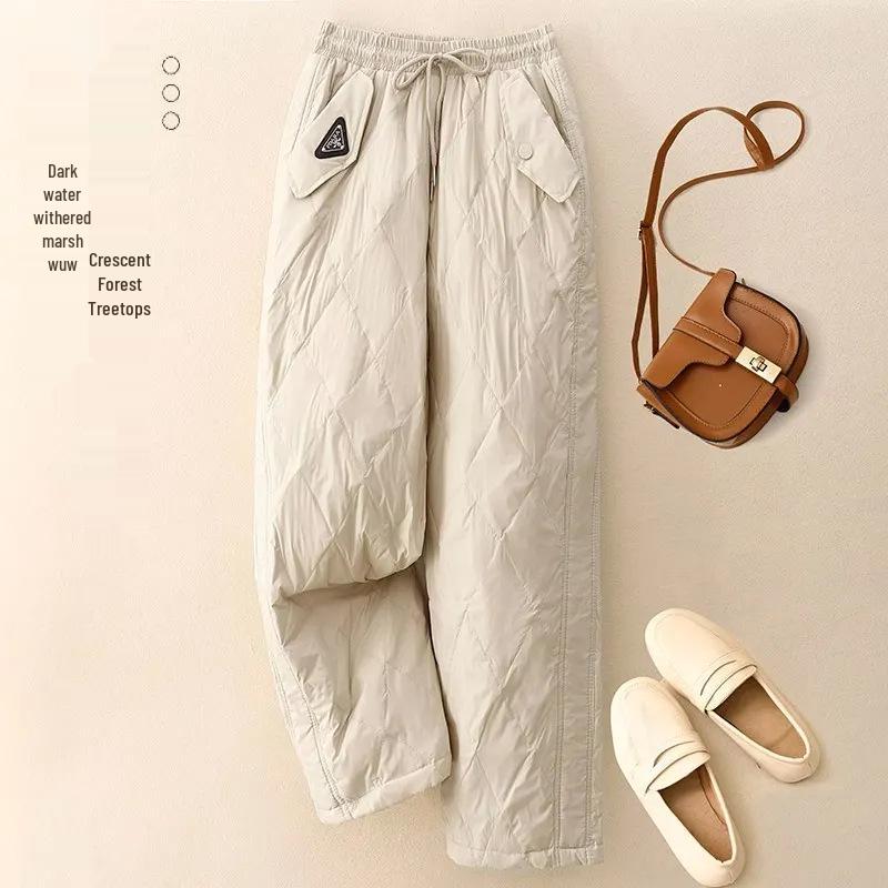 Новые зимние ветрозащитные и холодостойкие брюки из пухового хлопка с высокой посадкой: Теплая, Модная, Стройнящая Женская Повседневная Одежда Прямого Покроя 3XL абрикосовый
Новые зимние ветрозащитные и холодостойкие брюки из пухового хлопка с высокой посадкой: Теплая, Модная, Стройнящая Женская Повседневная Одежда Прямого Покроя 3XL абрикосовый