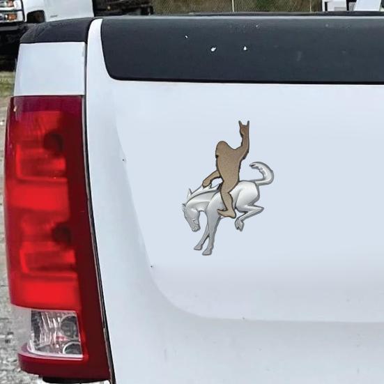 Bigfoots Adventure Car Sticker 5.5 Big Foot Logo Decal for SUV UV Bigfoots Riding A Bronco Sticker SUV Look Enhancement Stickers чорний
Bigfoots Adventure Car Sticker 5.5 Big Foot Logo Decal for SUV UV Bigfoots Riding A Bronco Sticker SUV Look Enhancement Stickers чорний